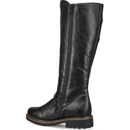 REMONTE Damen R6590 Kniehohe Stiefel schwarz 38