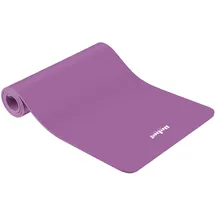 rebel electro Hochwertige Yogamatte für Pilates, Fitness und Yoga REBEL ACTIVE RBA-3152-PU; 183x61 cm, Dicke 6 mm, TPE, Lila