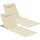 [en.casa] Donostia 2er Set Gartenliege 143 x 48 x 48 cm Beige