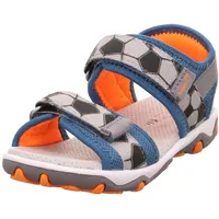 Superfit Mike 3.0 Sandale, Blau/Orange 8020, 34 EU