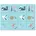 wall-art K&L Wall Art Fliesenaufkleber »Fische und Wale«, selbstklebend