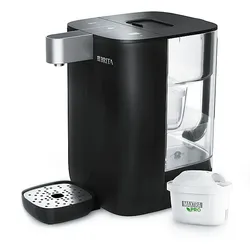 BRITA CUBE Heißwasserspender, Schwarz
