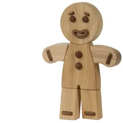 boyhood - Gingerbread Man Holzfigur, small, Eiche natur