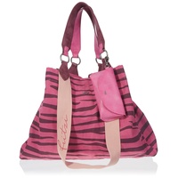 Fritzi aus Preußen Fritzi aus Preussen Damen Izzy Canvas 0515 Zebra Pink Shopper