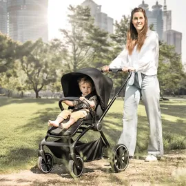 BabyGO Harmony 2in1 schwarz/schwarz (7751)