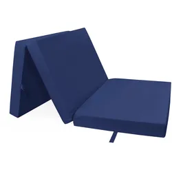 Herlag Klappmatratze Senior blau 195x85 cm Faltmatratze Campingmatratze