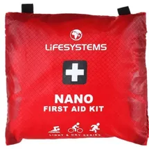 Lifesystems „Light & Dry Nano“ Erste-Hilfe-Set, CE-konformer Inhalt, Speziell entwickelt für Abenteuer, Triathlon, Sport, Red