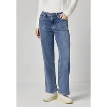 STREET ONE Loose-fit-Jeans im Loose Fit blau 29