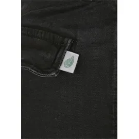 URBAN CLASSICS Organic Stretch Cargo Hochtaillierte Jeans Black Washed 27
