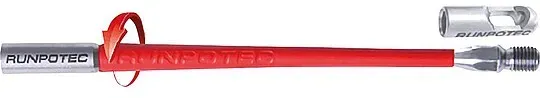 Runpogleiter Runpotec mit Frontgewinde, Ø 7 mm - Gewinde Ø 6 mm