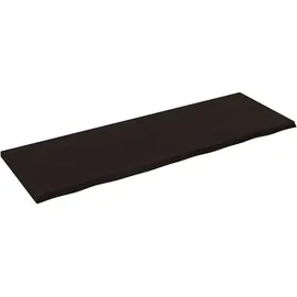 vidaXL Wandregal 180 x 60 x 4 cm Dunkelbraun