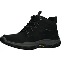 SKECHERS Stiefelette Stiefelette Leder - Schwarz 42.5