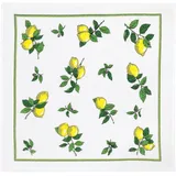 Kracht Küchen Textilien Zitronen Frottier Küchentuch bedruckt 50x50 cm gelb-grün 3er Pack