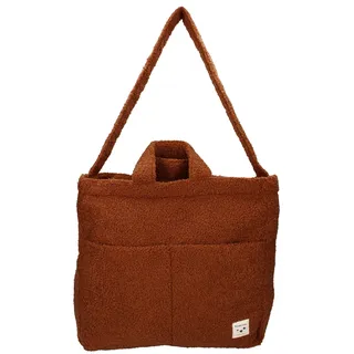 Vadobag Wickeltasche "Care Sofia Loyal Love", Baby, Gr. B/H/T: 15cm x 52cm x 38cm, braun (cognac), Kunstfaser, unifarben, Taschen, mit geräumigem Hauptfach
