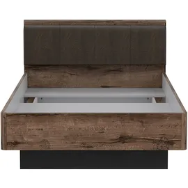 Forte Jacky 120 x 200 cm Schwarz/Braun