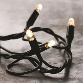 Sirius LED-Lichterkette 9 m Schwarz warmweiß