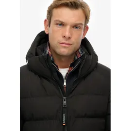 Superdry Hooded Sports Puffer Jacke schwarz XL