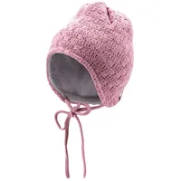 Sterntaler Strickmütze Schleife mattrosa, 39 cm