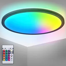B.K.Licht LED Panel 42 cm 22W schwarz