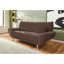 Home Affaire 2-Sitzer Saltare Kunstleder 174 x 78 x 82 cm Braun