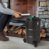 Navaris Aschesauger Pelletofen - Aschesauger für Kamin - Kaminsauger - Kaminstaubsauger - Trockensauger - 1000W Saugleistung - 20L Auffangbehälter - Aschestaubsauger