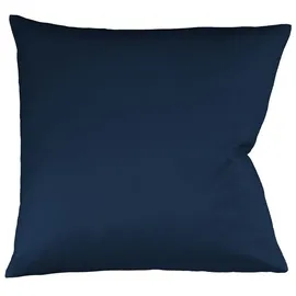 FLEURESSE Kissenbezug Jersey 40 x cm Blau Dunkelblau