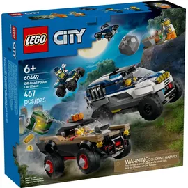 LEGO City Verfolgungsjagd im Polizeigeländewagen 60449