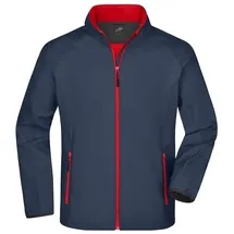 James & Nicholson Promo Softshelljacke JN1130" - James & Nicholson Iron-Grey/Red L"