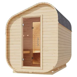 Karibu Carlotta inkl. 9 kW Ofen + int. Steuerung