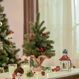 Homcom Weihnachtsbaum Grün 50 cm