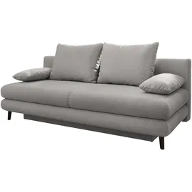Jockenhöfer Schlafsofa Polyester 2-Sitzer Grau