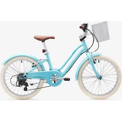 Kinderfahrrad 20 Zoll Elops 500 mint hellblau 20