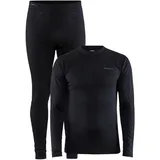 Craft Core Warm Baselayer Unterwäsche-Set Herren 999000 black M