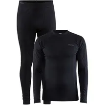 Craft Core Warm Baselayer Unterwäsche-Set Herren 999000 black M
