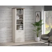 Forte Duro Aktenregal 71,2 x 41,3 x 212,0 cm weiß