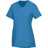 Damen Stretch Schlupfkasack "1762-241" Med & Care - M - azurblau