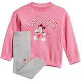 Adidas Unisex Kids Disney Minnie Maus Jogginganzug Pink Fusion/Multicolor/Pure Ruby 86 - 86