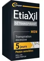 ETIAXIL - Déodorant Détranspirant Traitement Transpiration Excessive Aisselles HOMME Peaux Sensibles Rouleau 15 ml