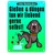speecheese Gießen und düngen - Kein Hundeklo Schild in bunt als lustiges Geschenk für Gartenbesitzer die gegen Hundehinterlassenschaften auf dem Grundstück vorgehen wollen