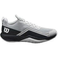 Wilson Rush Pro Lite Tennisschuh, Herren, Gr. 42 2/3, Blau/Dunkelgrau/Weiß (Pearl Blue/Ebony/White)