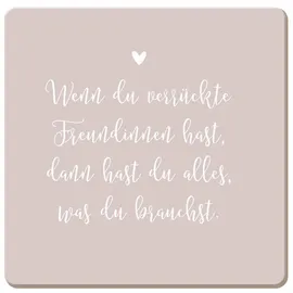 Grafik-Werkstatt 64261 Untersetzer Korkholz 1 Quadratisch