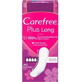 Carefree Slipeinlagen Plus Long ohne Duft 40 St.