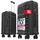 GENTOR Hartschalenkoffer GTSC XL 96 L Schwarz