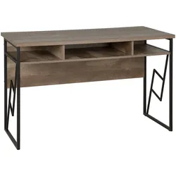 Schreibtisch 120 x 60 cm Dunkler Holzfarbton FORRES