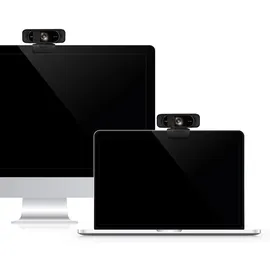 Logilink UA0381 Full HD-Webcam Klemm-Halterung, Mikrofon