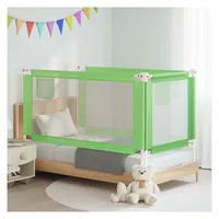 vidaXL Bettschutzgitter Lyana 160 x 25 cm Grün