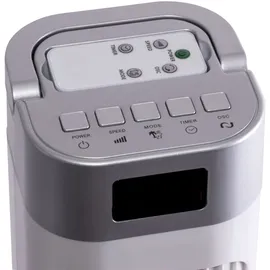 V-Tac Turmventilator 30 cm Standventilator Weiß