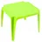 PROGARDEN Tavolo Kindertisch 50 x 50 x 44 cm mintgrün