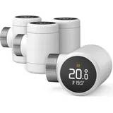 tado° Smart Radiator Thermostat X - Quattro Pack, Thermostat, Weiss