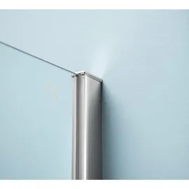 Polysan EASY LINE U-Kabine links 70 x 90 cm Klarglas